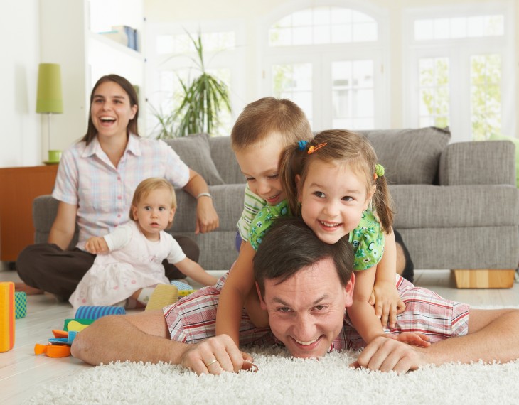 bigstock-Happy-family-having-fun-on-flo-13104605