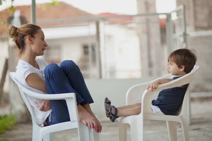 Good parenting means having a meaningful conversation with your kids no matter where you are.