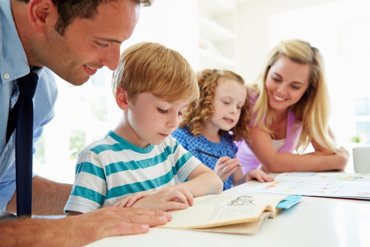 Preparing for kindergarten sometimes requires you to help with homework