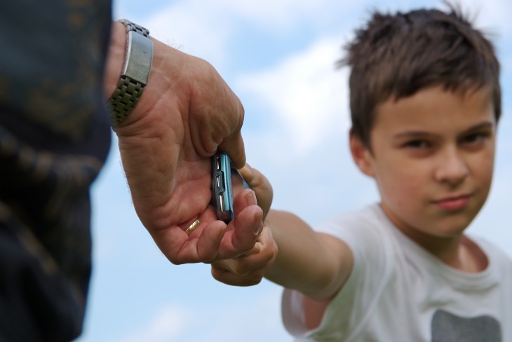 Parenting partners must avoid turning children into messengers.