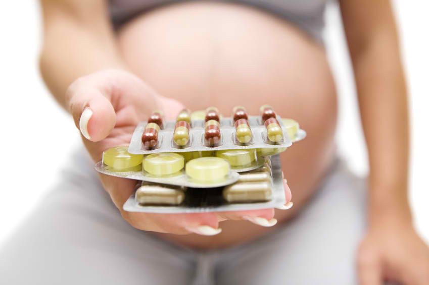 The pregnancy precautions list also includes being careful with medicine.