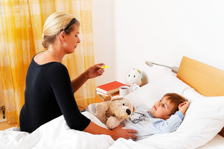 Having a sick child is among the common parenting problems.